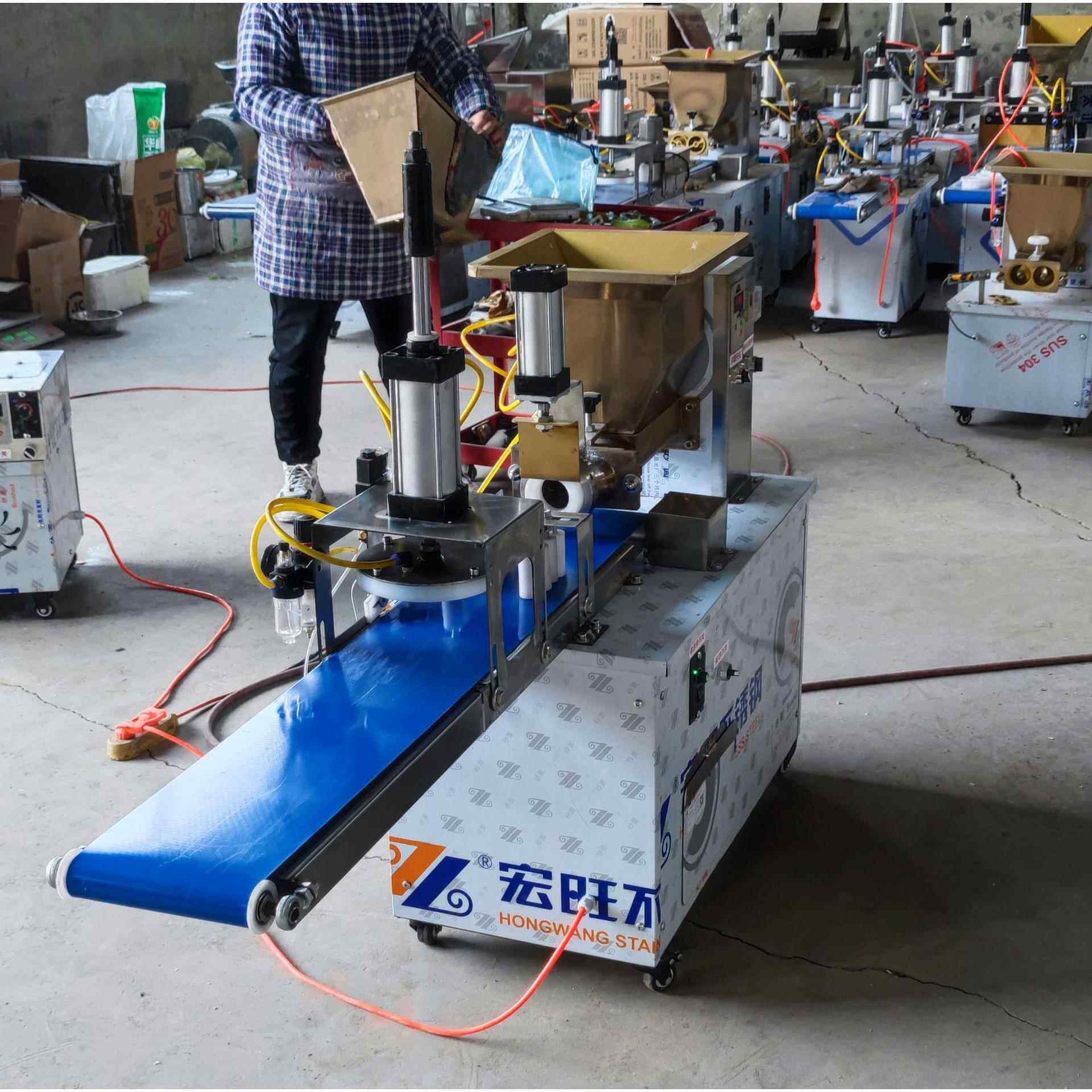 压饼机自动白吉馍机小型面饼成型机器烧饼机设备