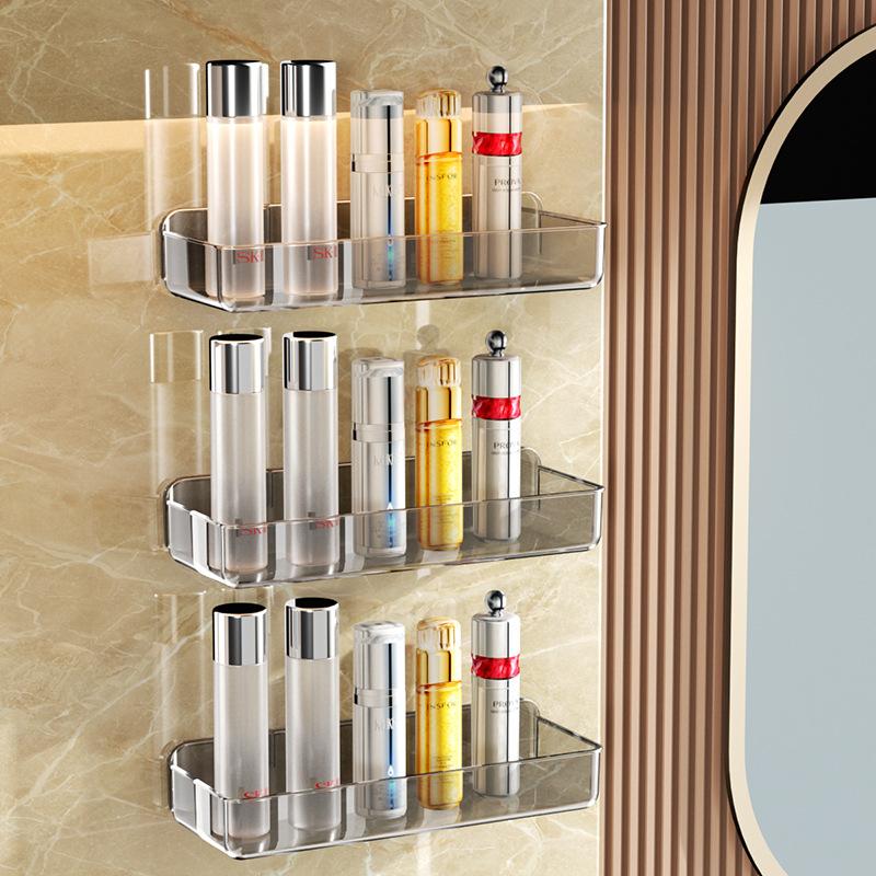 卫生间PET化妆品书桌收纳置物架