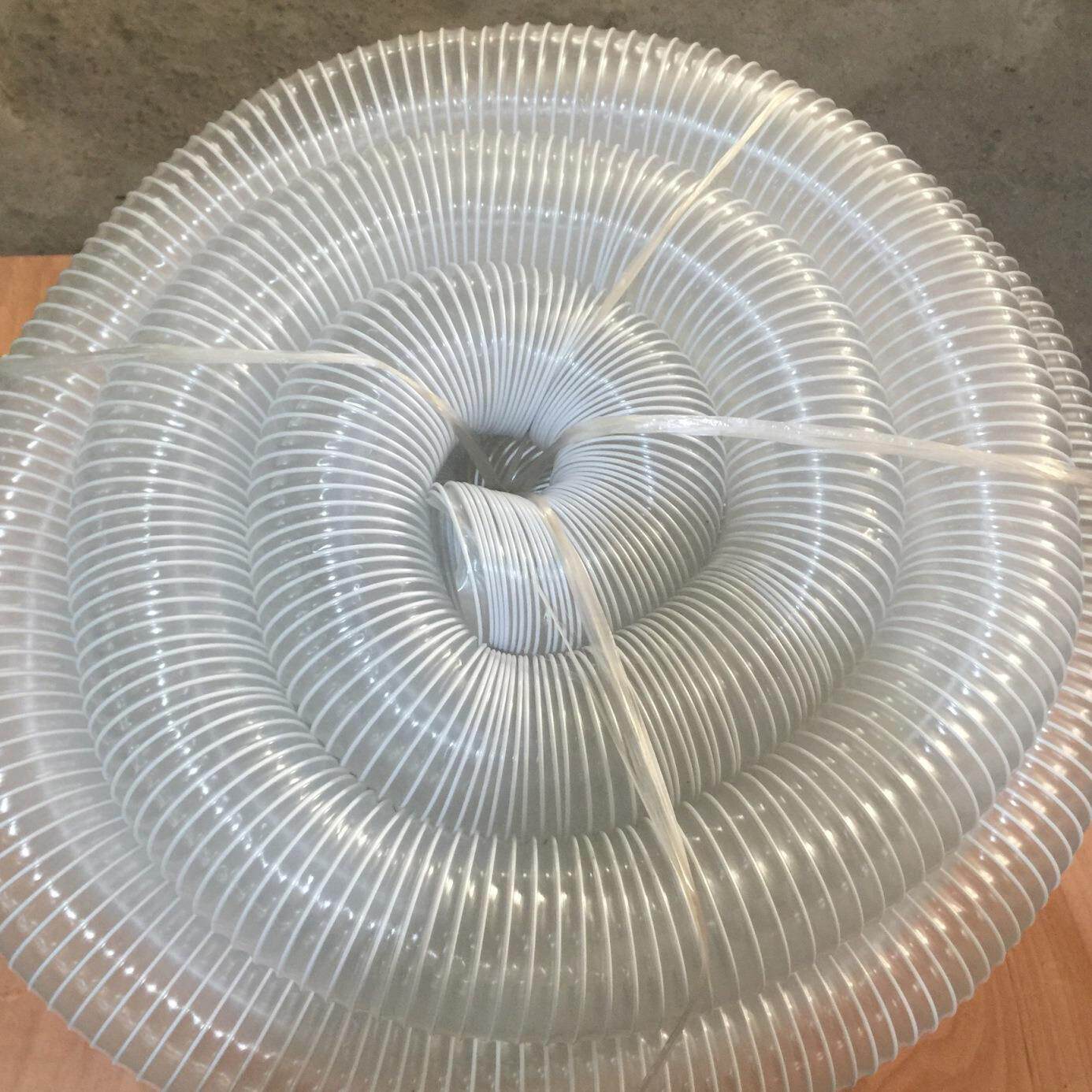 红丹木工机械通风管PVC胶管木工吸尘器吸尘管