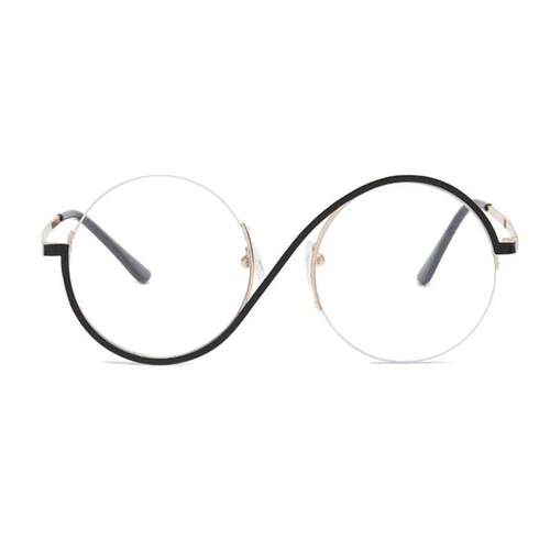 Movie Wicked Elphaba Cosplay Glasses Unisex Witch Circular S