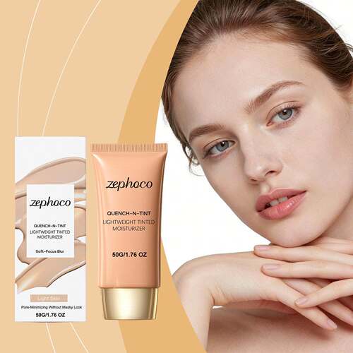 Zephoco Lightweight Concealing Foundation Cream - A lightwei