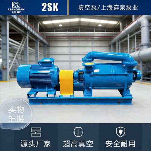 质保2SK-6双级循环水真空泵机组2SK-3水环式真空泵2SK