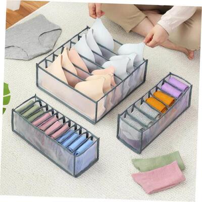 rwear Storage Box Foldable Ties Shorts Meas Drawer Organizer
