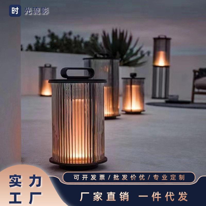 阳台氛围灯别墅草坪地灯露台花园布置桌灯园林景观灯太阳能庭院灯