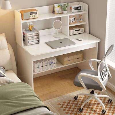 能多功宿BVD书桌学生作业写用字桌家卧室舍书架电脑台中小学生学