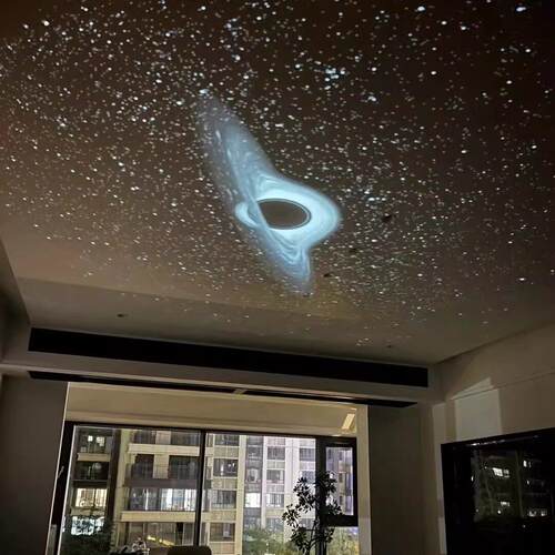 星空投影氛围灯LED小夜灯天花板装饰灯卧室土星创意投影灯装饰