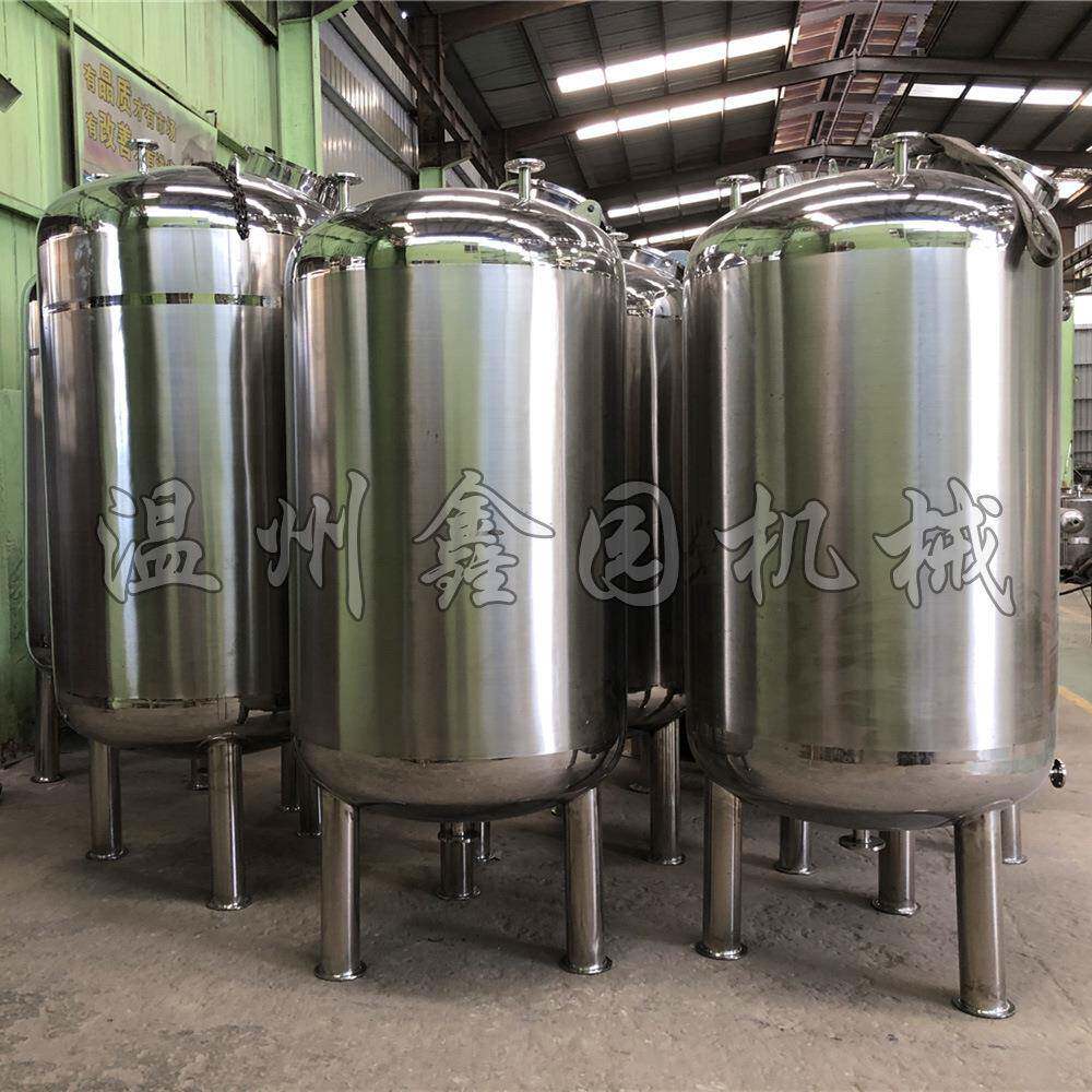 厂家批产大型不锈钢储罐食品级储液罐1吨立式不锈钢储罐可定做