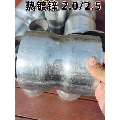 加厚热浸镀锌套管无焊直通Sc100电信嵌入式连接器4英寸镀锌管接头