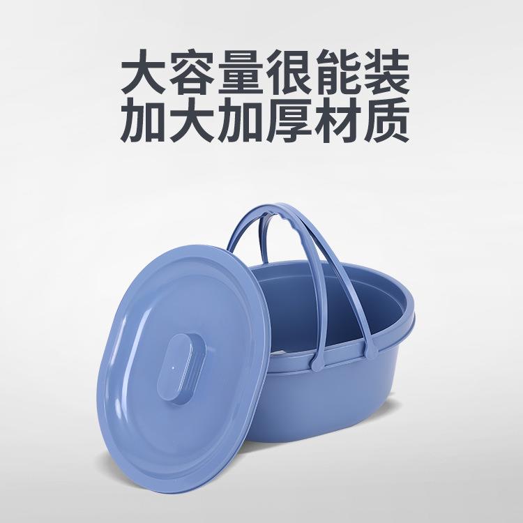 新款直销大便桶大便盆坐便椅加大桶加厚便桶坐便椅配件塑料马桶坐