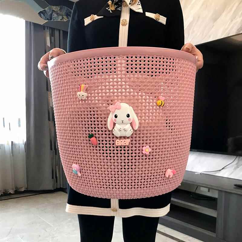 脏衣服收纳筐卫生间可折叠脏衣篮浴室墙壁装衣物篮子放桶玩具框筐