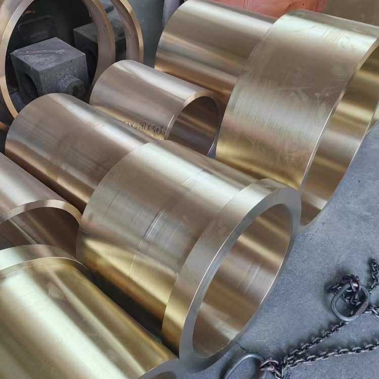 厂家直销H59耐磨黄铜套大口径铝青铜套H62铜管30mm-1500mm
