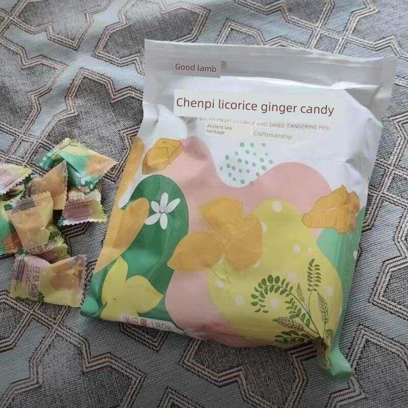 陈皮甘草姜糖姜小美 古法熬制正宗客家陈皮甘草姜红枣黑芝麻姜糖