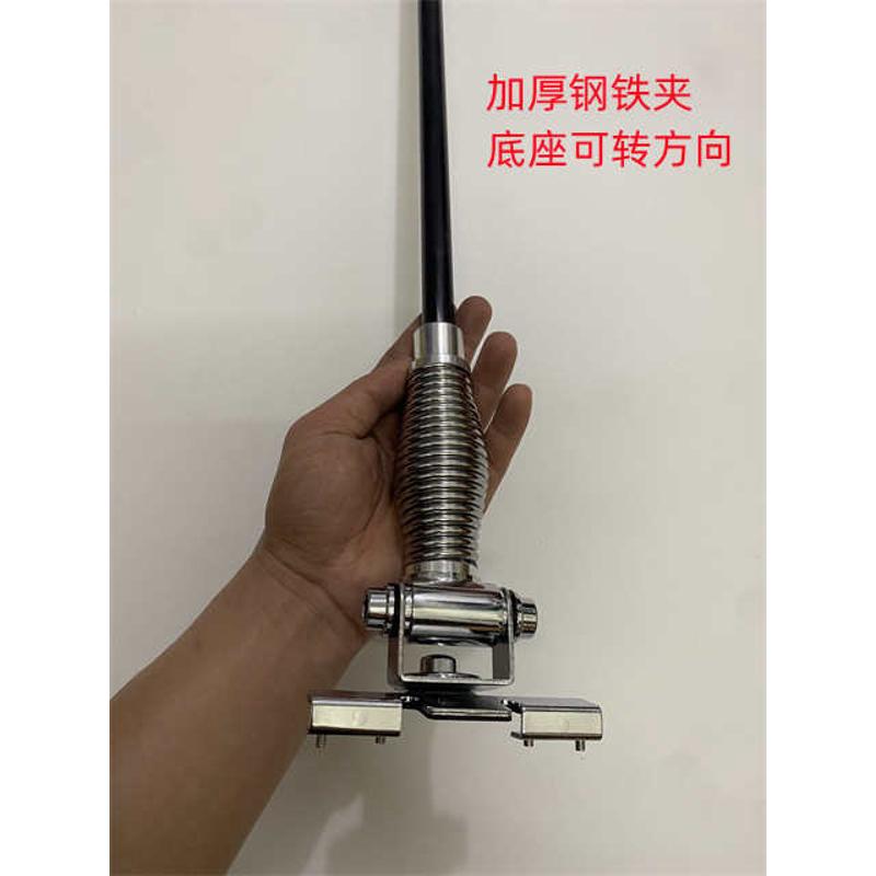加粗杆汽车用卡边夹边装饰天线车载旗杆越野车SUV改装限高可打孔