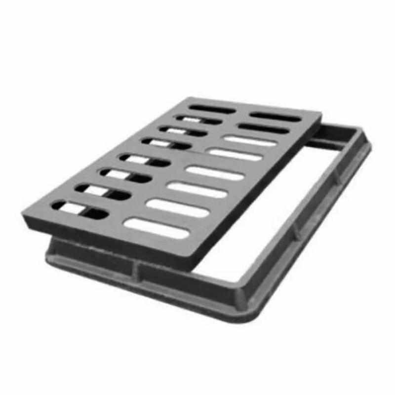 铸赢工业树脂复合套篦树脂复合排水沟下水道盖板250*350*30mm单位