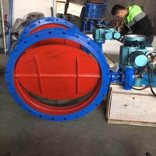 TD941W-1C电动法兰通风蝶阀DN1000手电一体式电动风量调节阀DN900