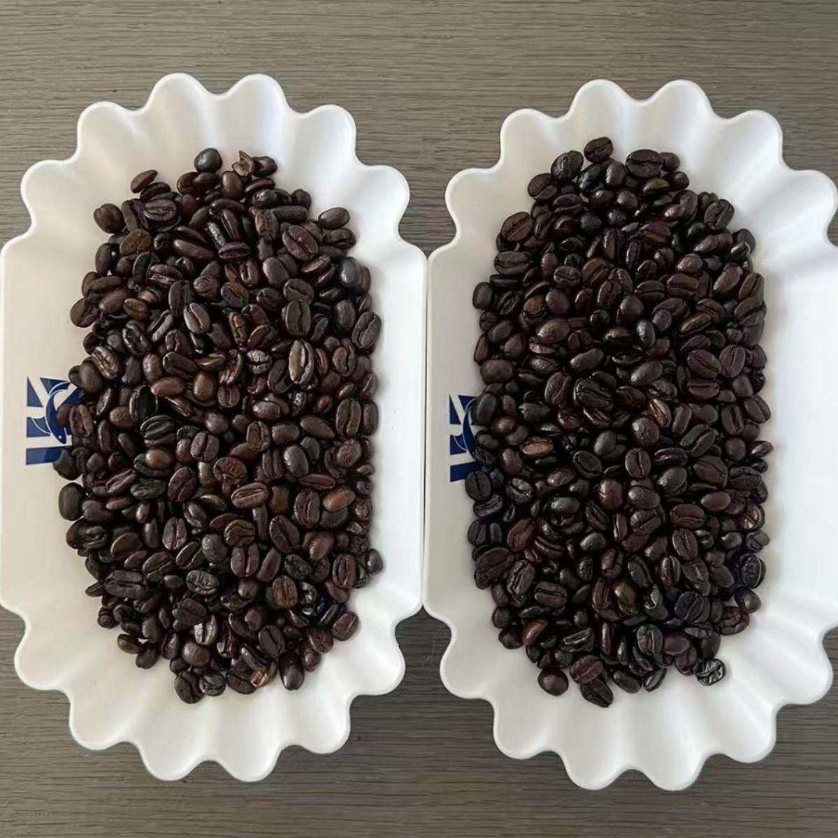 咖啡豆咖啡练习豆黑咖啡新鲜烘焙可现磨粉意式浓缩风味豆1kg