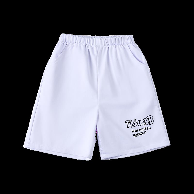 高档六啦一儿童式啦队演出服中小学会生花衬衫运动开幕服装港风表