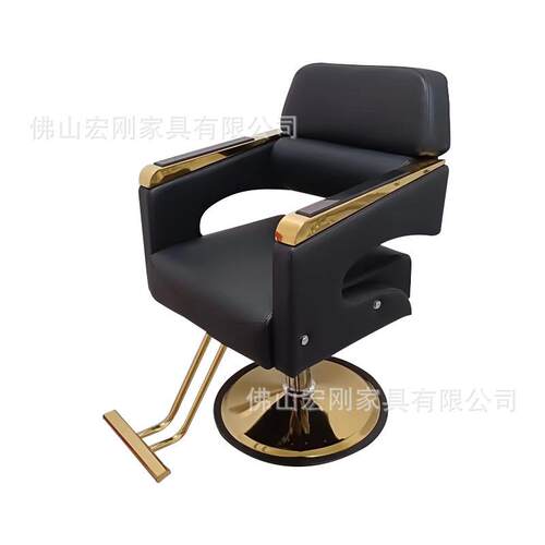 美发店发廊专用剪发椅子理发店网红椅理发椅子可放倒旋转美发椅子