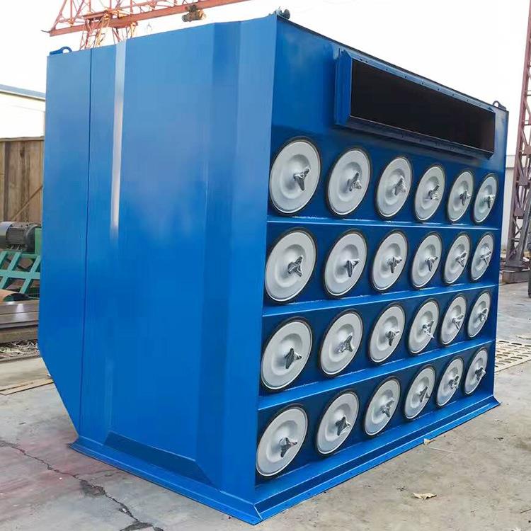 脉冲滤筒除尘器工业粉尘斜插式除尘设备焊接烟尘滤筒收尘器