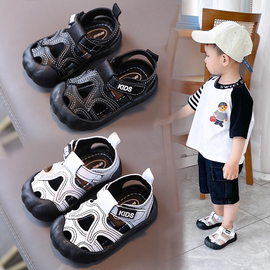 婴幼儿包头凉鞋0-1-3岁男童夏季宝宝，软底防滑学步鞋小童鞋，儿童鞋4