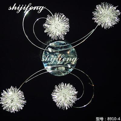 ceiling lamp吸顶灯铝丝水晶罩卧室灯书房灯儿童房灯厂家直销