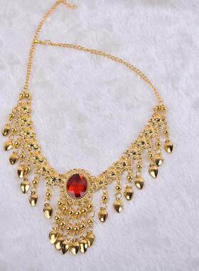 Belly Dance Necklace Head Chain Indian Dance Accessories Dan