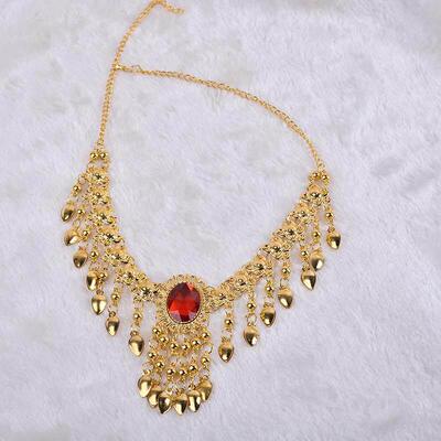 Belly Dance Necklace Head Chain Indian Dance Accessories Dan