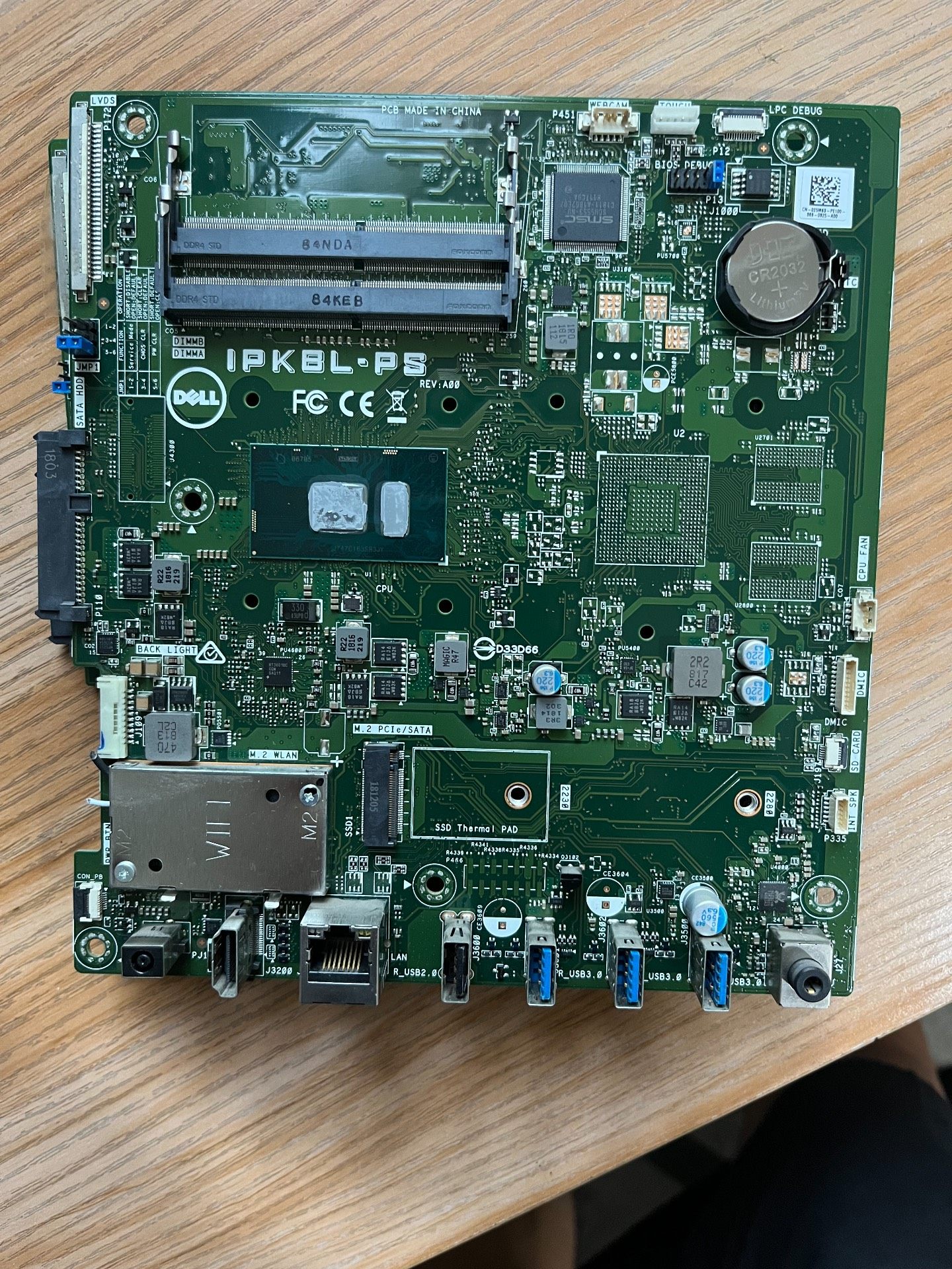 戴尔22-3277一体机主板