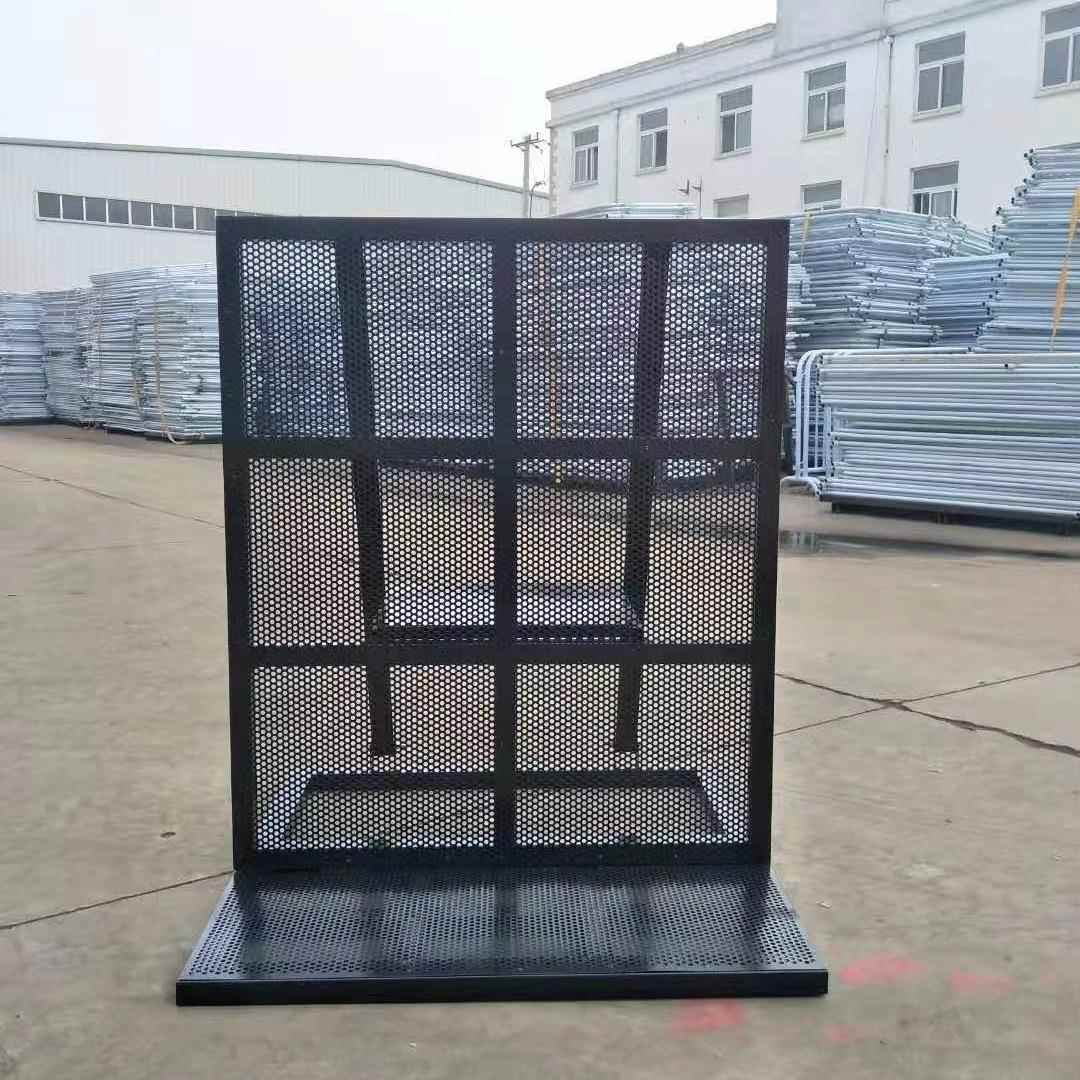 演唱会防爆铁马护栏户外演出移动折叠围挡安全隔离栏演唱会防护栏