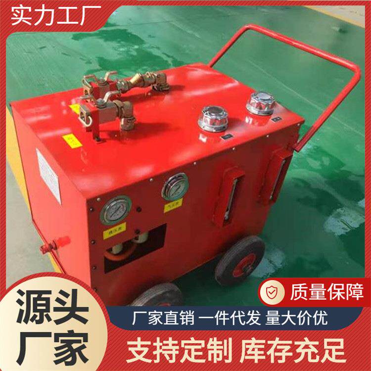 ZYBQ矿用气动注液泵高压轻便节能型风动乳化泵