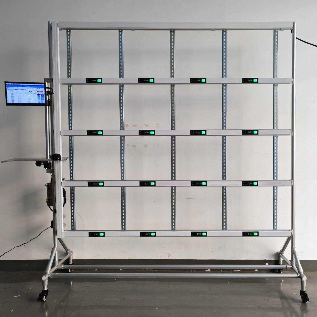 通用型电子标签播种墙智能仓库分播墙移动式仓储物流分拣系统