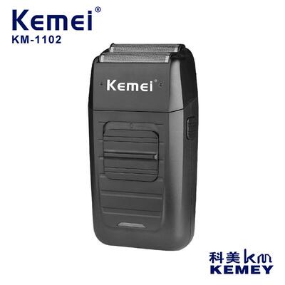 kemei科美剃须刀KM-1102 往复式刮胡刀电动剃光头男士胡须刀家用