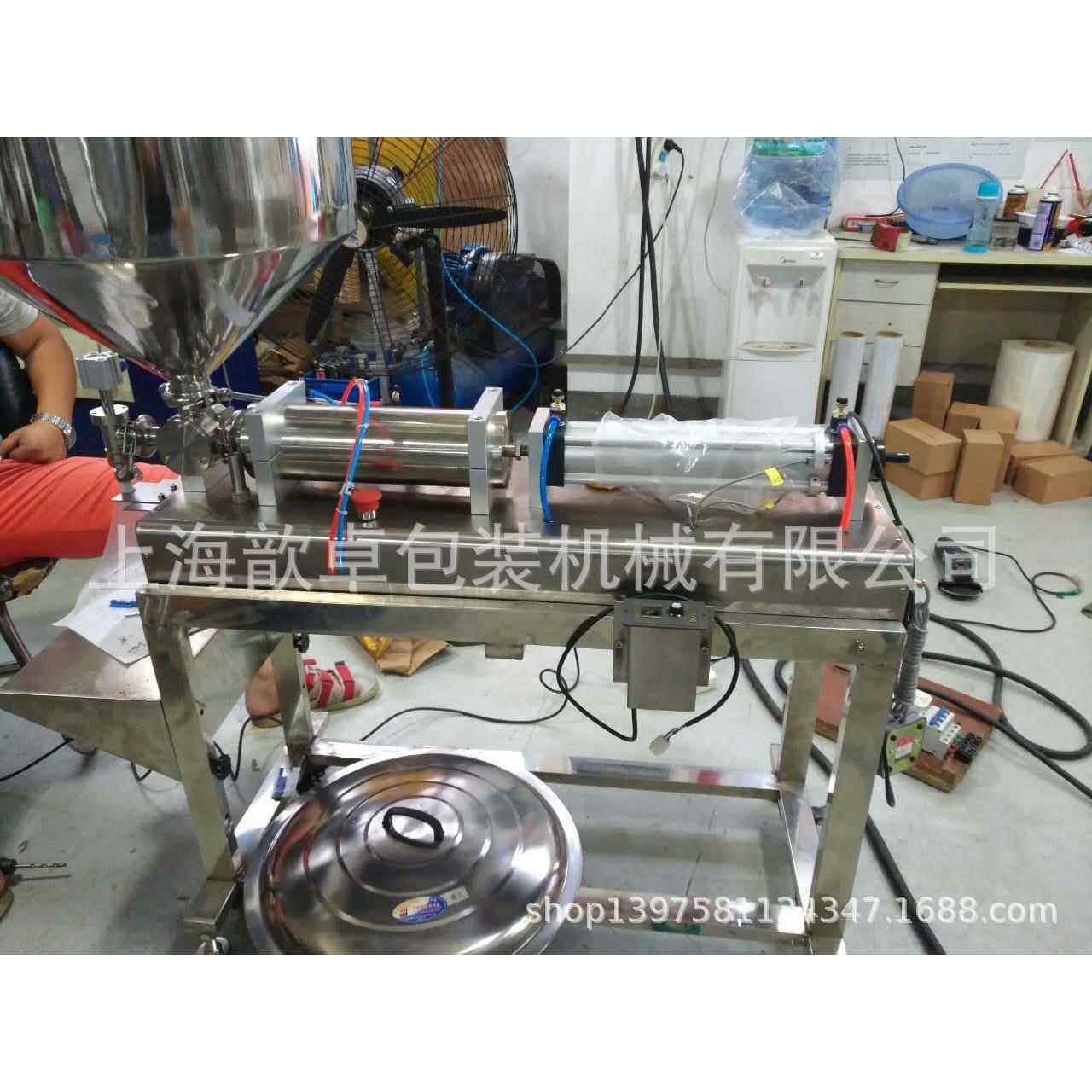 上海厂家牙膏灌装机香脂灌装机果汁灌装机定量气动灌装机