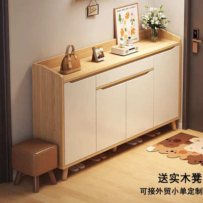 家用门口室内新款入户玄关柜收纳柜过道鞋架子2025入户柜一体鞋柜