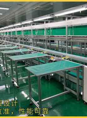 非定倍速ADU链送线铝输合金包装生产线标传送带流水线工作台厂制