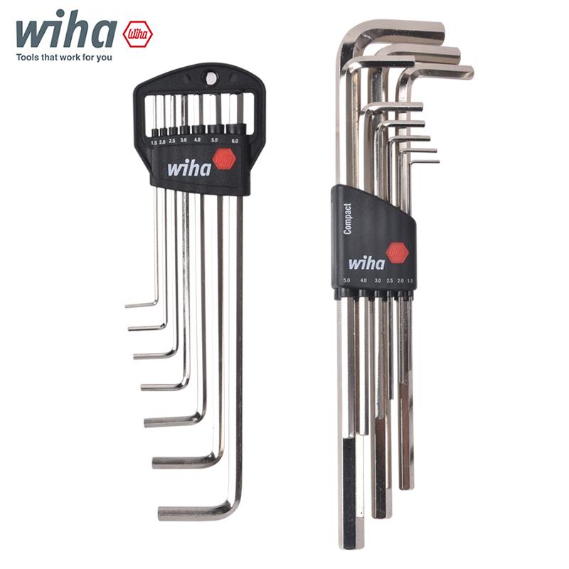 wiha威汉内六角扳手套装进口工业高强度内六方工具加长球头