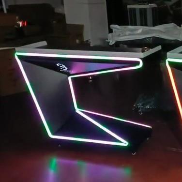 酒台吧夜店DJ打碟机LED动52742移亚克力升降台音调响音机控台