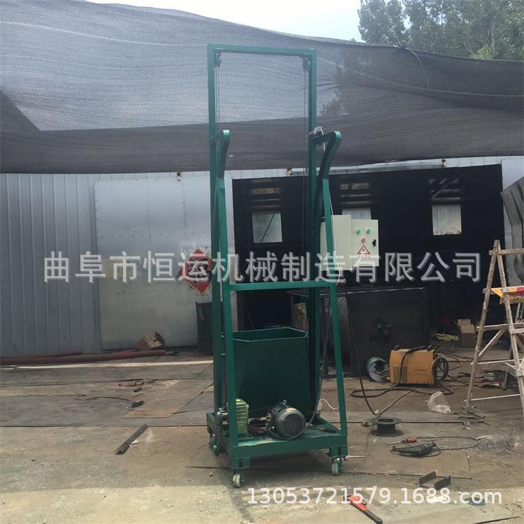 多用途爬坡单斗式提升机粮食入仓翻斗式上料机