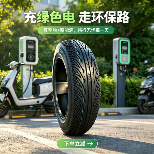 环保电动车轮胎3.00-10真空胎14x2.125/2.50/2.75/300-10加强外胎