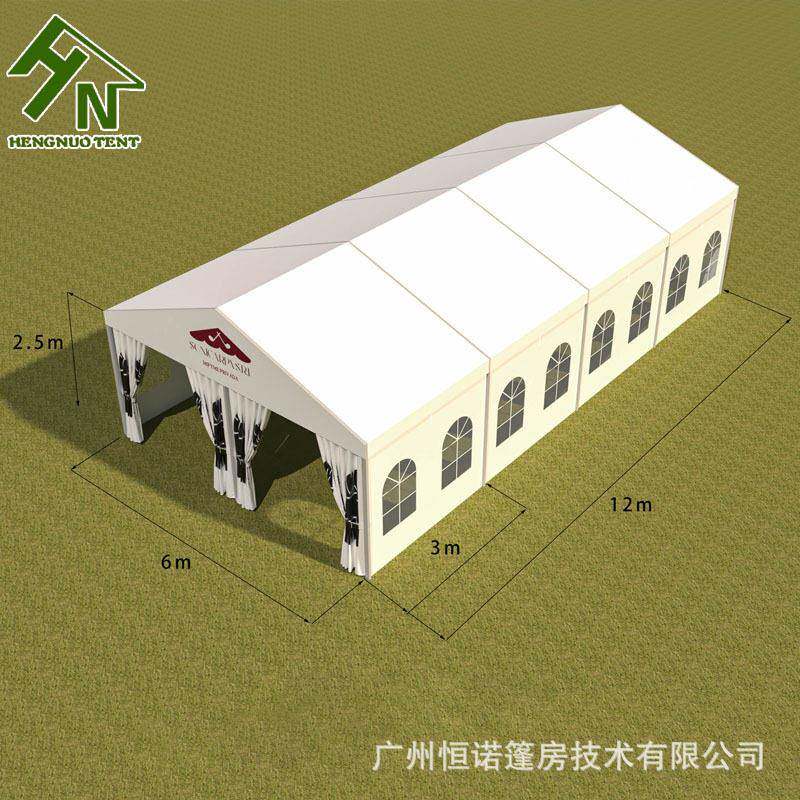 派对铝合金篷房装配式可拆卸结构搭建快可迁移坚固耐用活动帐蓬