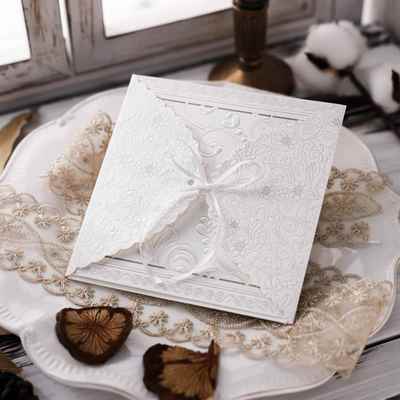 现货Echoes法式高级感复古浮雕压纹贺卡感谢祝福表白邀请函请柬卡