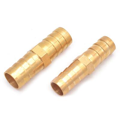 黄铜制KBU耐高压环保气动卡接软管宝塔隔板直通对接插内径铜接头