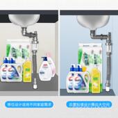 卫生间洗手盆下水管不锈钢翻板 弹跳下水面盆下水器套装