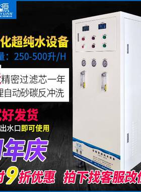 250升工业用超纯水设备车用尿素用去离子水设备超纯水机