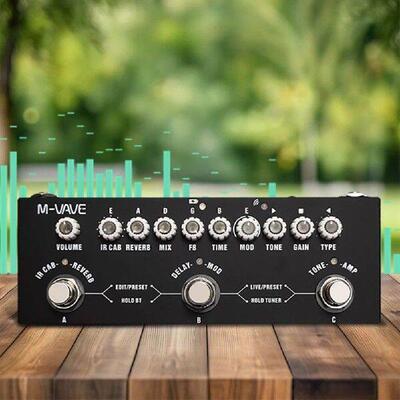 Multifunctional Electric Guitar Combined Effect Pedal with