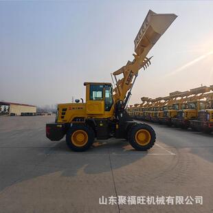 养殖场抓草抓木机四驱液压矮脚虎铲车搅拌装 载机 粮食加长臂装