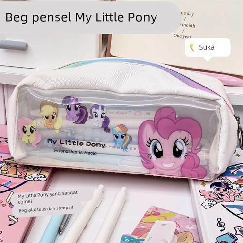 case Plastic pen bag student pencil box kids School supplies