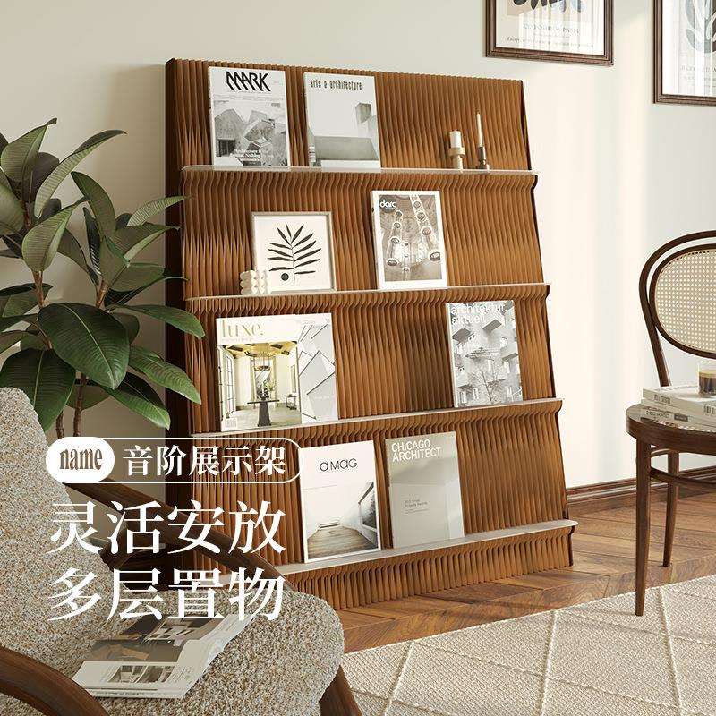 十八纸展示音阶展架架陈装饰台多功能展装展置书架展会置物列架陈