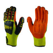 防割TPR浸胶手套 防护机械手套 防撞防震耐磨多用途劳保手套