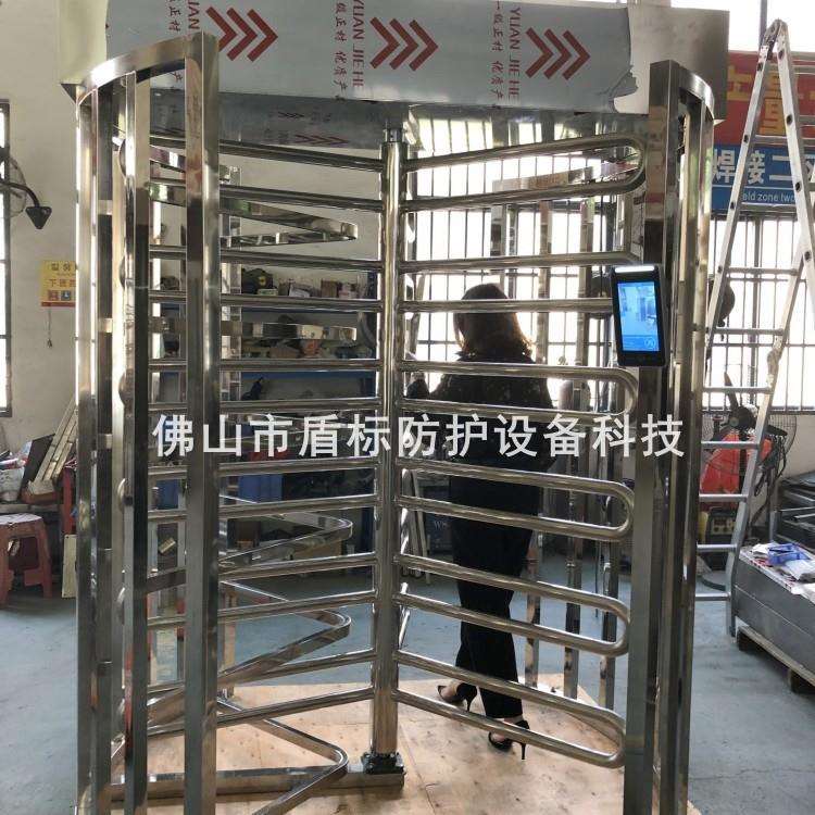 厂家生产全高闸机 三翼栅栏不锈钢电动旋转门 小区门禁转闸